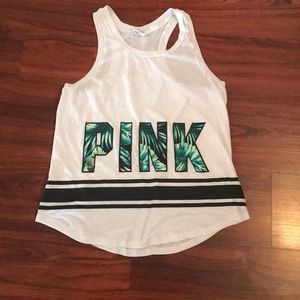 Pink razor back shirt